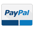 Paypal. You can also pay using a credit/debit card through a guest account on PayPal.